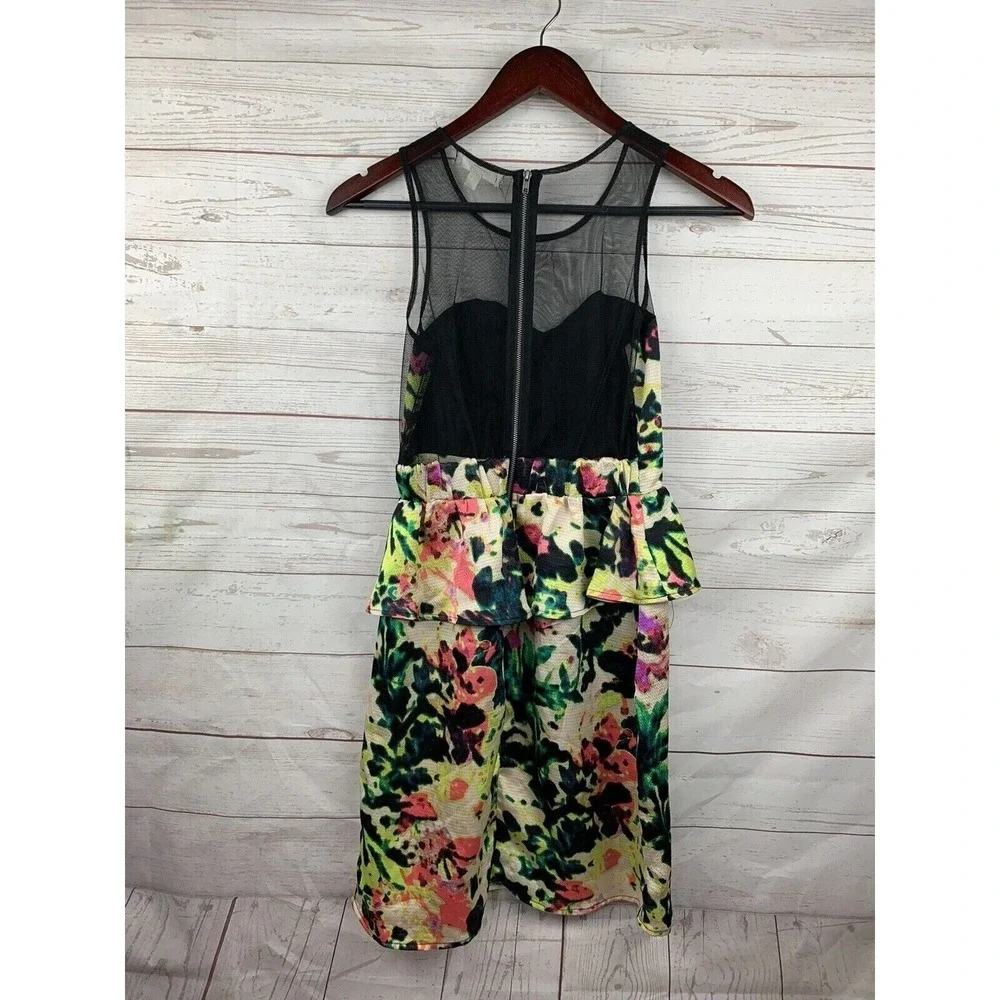 love, Fire sleeveless mini